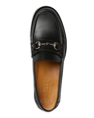 Men's Leather Horsebit Loafers