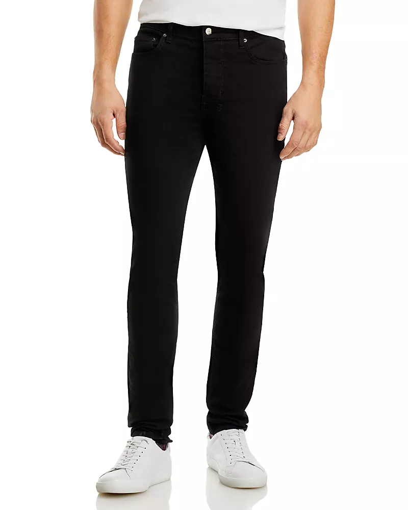 Ksubi Chitch Slim Fit Jeans in Laid Black