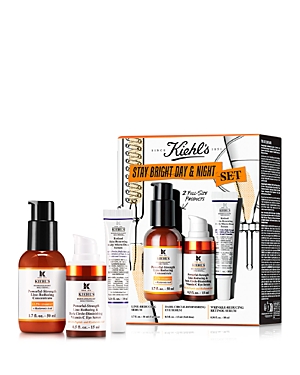 Shop Kiehl's Since 1851 Stay Bright Day & Night Skincare Set ($155 Value)