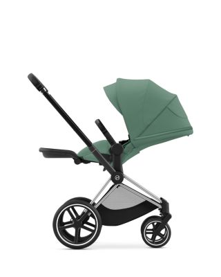 PRIAM 4 Stroller – Chrome Frame and Black Handle