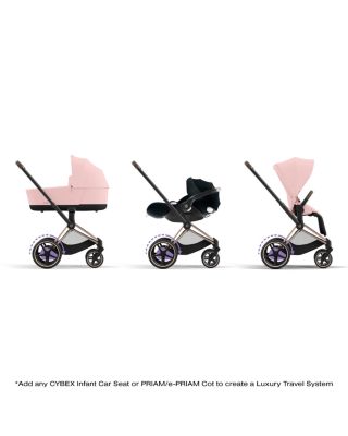 e-PRIAM 2 Smart Stroller in Rose Gold