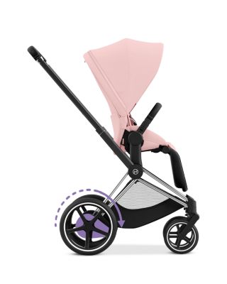 e-PRIAM 2 Smart Stroller in Chrome/Black