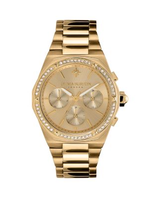 Olivia Burton Hexa Multi Bracelet Watch 38mm in Gold