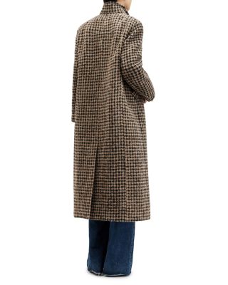 ALLSAINTS James Check Maxi Coat | Bloomingdale's Women