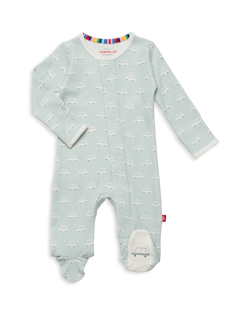 Magnetic Me Unisex Beep Beep Time For Sleep Cotton Snug Fit Footie - Baby