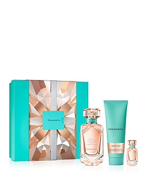 Shop Tiffany & Co Rose Gold Eau De Parfum 3 Piece Gift Set