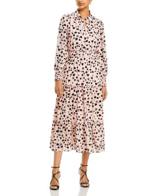 T Tahari - Printed Tiered Dress