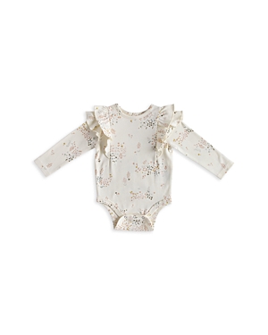 Shop Pehr Unisex Flower Patch Flutter One Piece Bodysuit - Baby