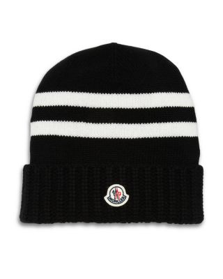 Moncler - Stripe Wool Cashmere Hat