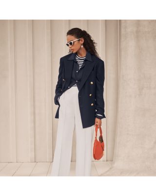 ラルフローレン★Knit Double-Breasted Blazer Knit Double-Breasted Blazer | Ralph Lauren