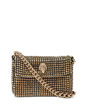Kurt Geiger Mini Party Crossbody Bag In Gold