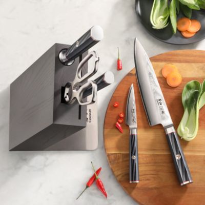 YARI Series 6 Piece HUA Knife Block Set 