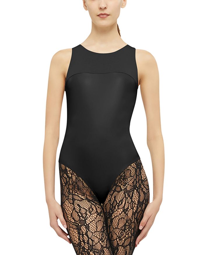 Wolford Mixed Media String Bodysuit