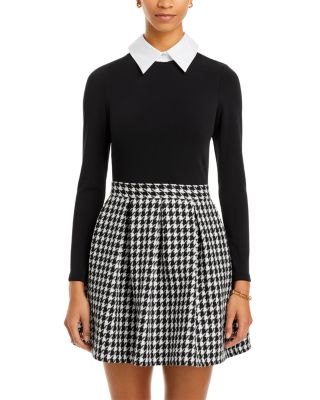 Alice and Olivia Chara Collared Dress | Bloomingdale's