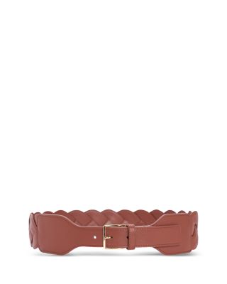 Altuzarra Women's Skinny Braid Leather Belt
