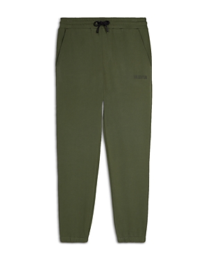 The Kooples Cotton Drawstring Trousers In Used Khaki