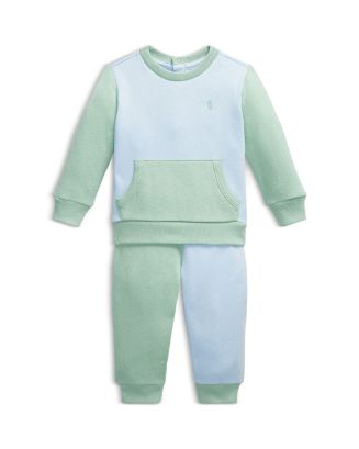 Ralph Lauren Polo Boys 2-Pc. Fleece Sweatshirt & Jogger Pants Set - Baby | Bloomingdales
