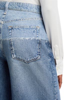 Miramar Sofie High Rise Wide Leg Stretch Sweatpant Jeans in Antonia