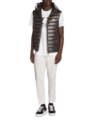 Clai Quilted Full Zip Hooded Down Vest
