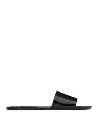 SAINT LAURENT Women's Carlyle Slides | Bloomingdale's