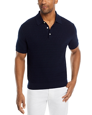 The Men's Store At Bloomingdale's Cotton Sweater Polo - 100% Exclusive In True Navy