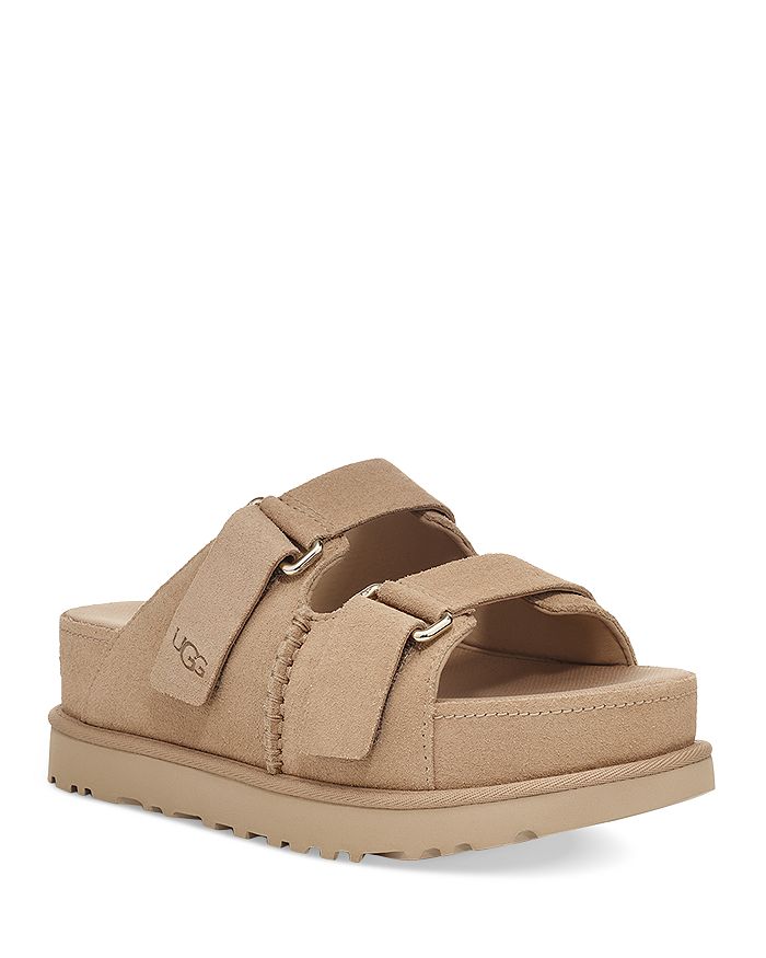 Ugg platform slide sandals best sale