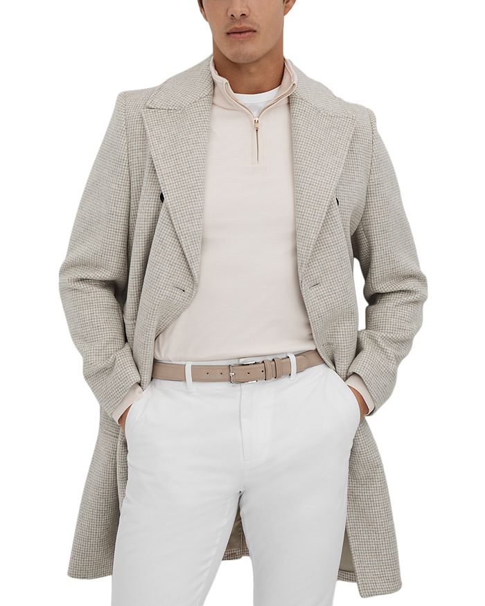 Reiss cheap herringbone coat