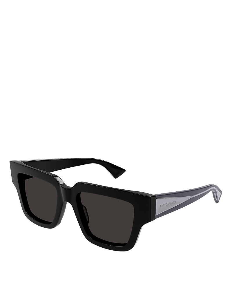 Bottega Veneta Triangle Squared Sunglasses, 52mm