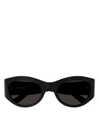 Paper Oval Sunglasses, 54mm