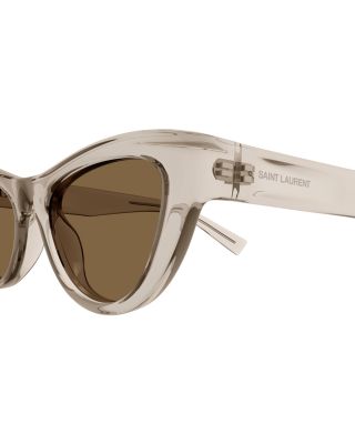 Script Cat Eye Sunglasses, 53mm