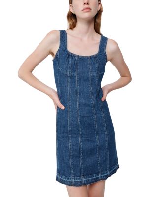 SIMKHAI Suzette Sleeveless Denim Mini Dress | Bloomingdale's