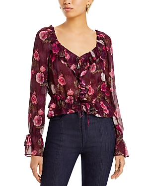 PAIGE LANEA SILK BLOUSE