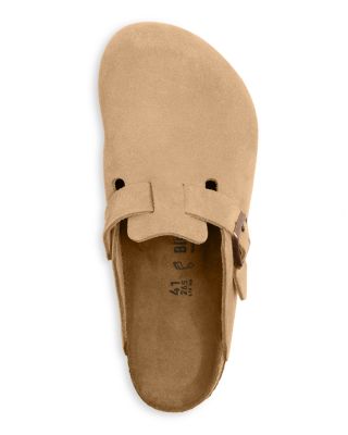 Men's Boston Clogs in Latte Cream