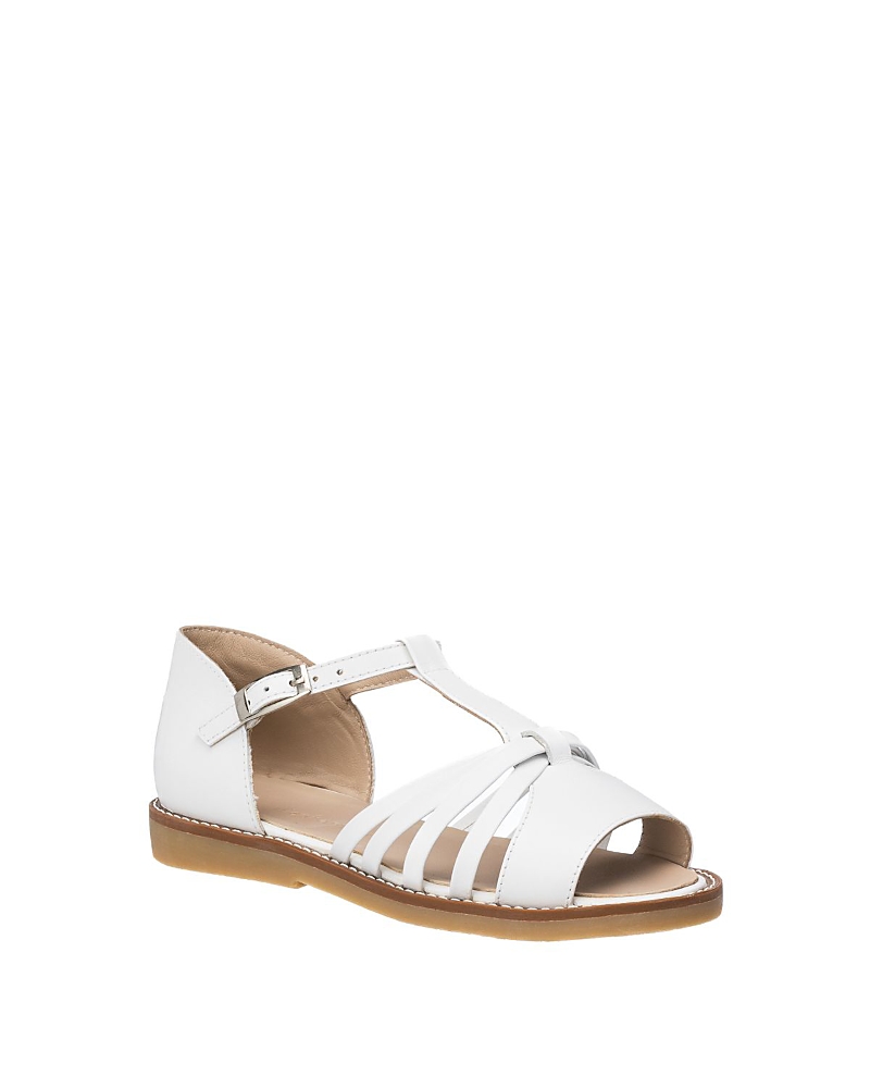 Elephantito Nadine Metallic Sandal In White