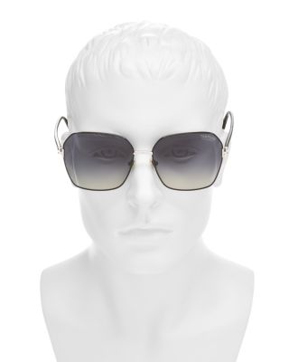 Polarized Square Sunglasses, 62mm