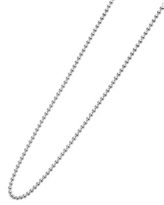 Men's Sterling Silver Anthem Ball Chain Necklace, 20" - Exclusive