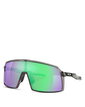 Oakley Sutro Rectangular Sunglasses, 137mm In Gray/green Gradient