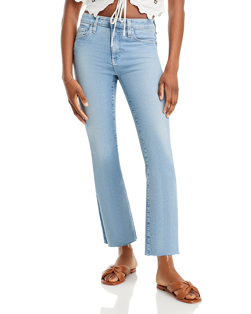 Ag Farrah Cropped Bootcut Jeans In 24 Years Looking Glass In Years Looking Glass
