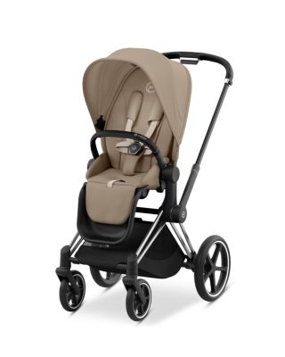 PRIAM 4 Stroller – Chrome Frame and Black Handle