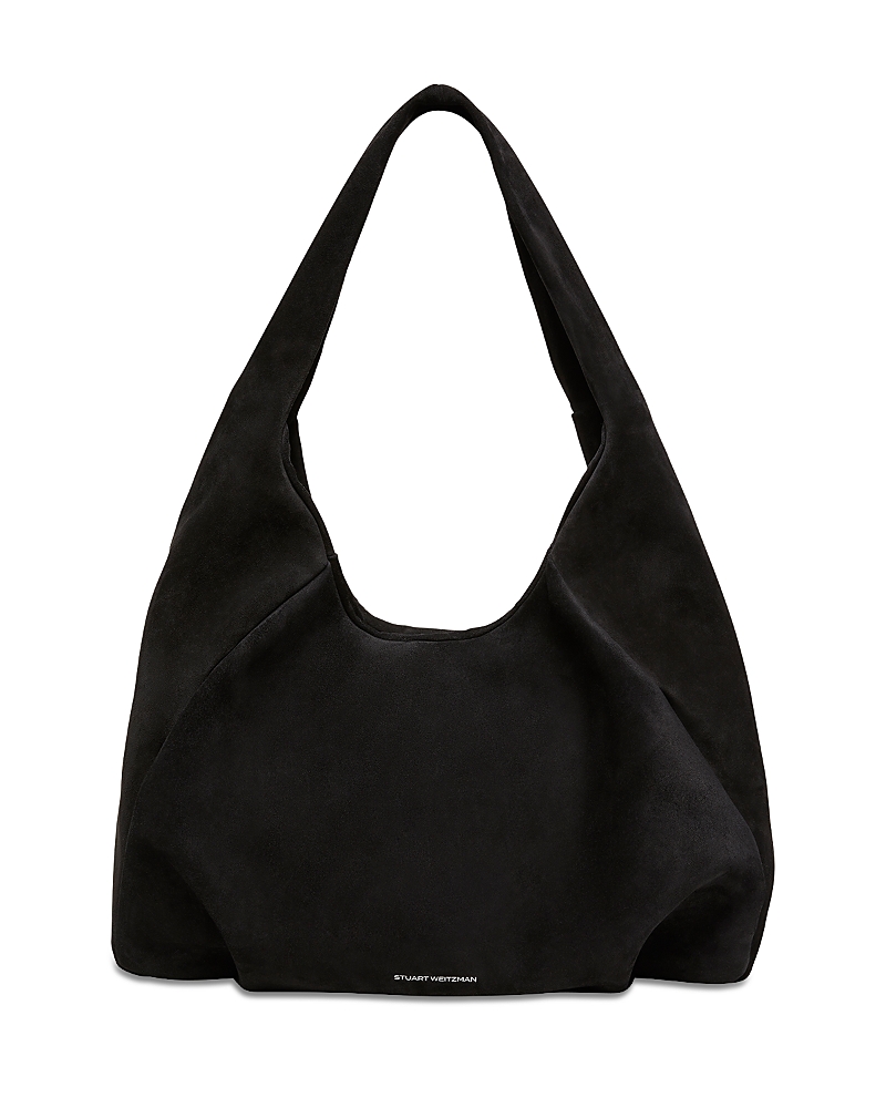 Stuart Weitzman The Moda Hobo Bag In Black