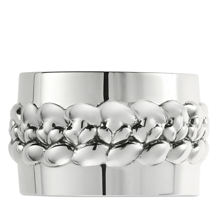 Christofle Babylone Silverplated Napkin Ring Bloomingdale's