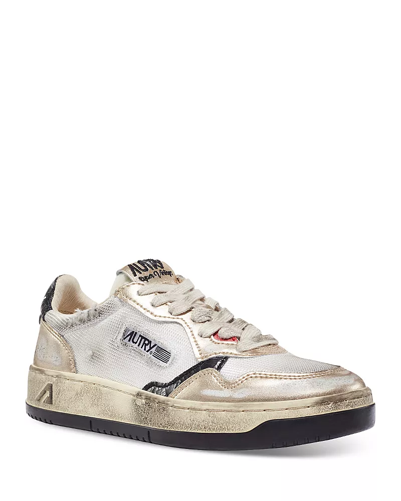 Autry Women's Super Vintage Low Top Sneakers