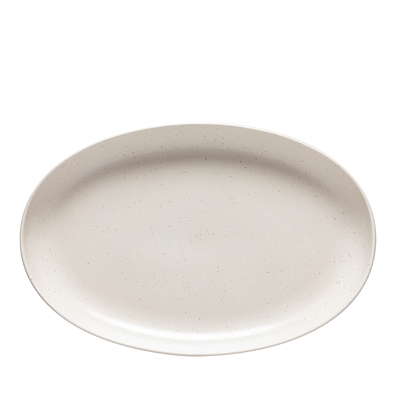 Costa Nova Pacifica 16 Oval Stoneware Platter In Vanilla