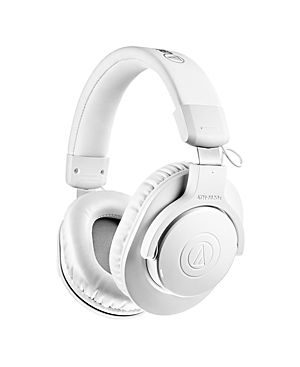 Shop Audio-technica Wireless Over-ear Headphones In White