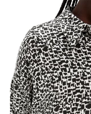 Helena Scratch Print Dress