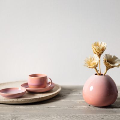 Perlemor Home Drop Vase, Small