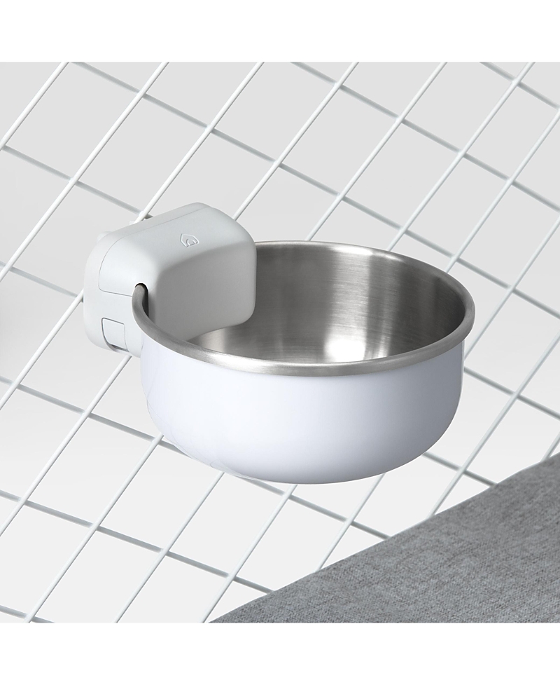 Diggs Universal Dog Crate Bowl and Clip