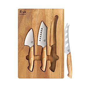 Cangshan 3 Piece Cheese Knife Set In Light Brown