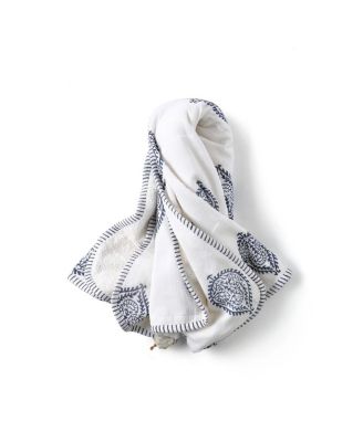 Malabar Baby - Unisex Handmade Block-Printed Plush Cotton Hooded Plush Towels - Baby, Little Kid, Big Kid