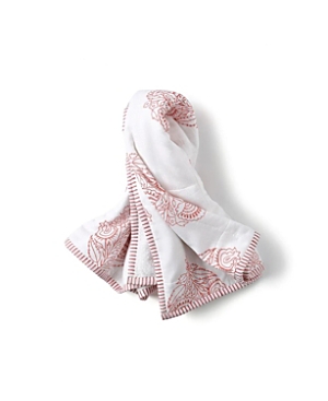 Malabar Baby Unisex Handmade Plush Cotton Hooded Towel - Baby, Little Kid, Big Kid In Pink City (white & Pink)